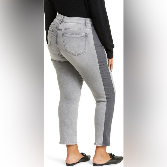 Wit & Wisdom Ab'Solution Stretch Skinny Crop Jeans - Picture 2 of 9